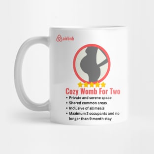 Airbnb Cozy Womb For Two Surrogate Mother Mother's Day Gift Mug